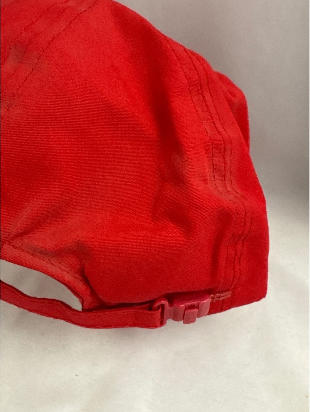 Vintage Red 'Ride Pontiac Ride!' Strapback Hat Adjustable Baseball Cap - Picture 6 of 9